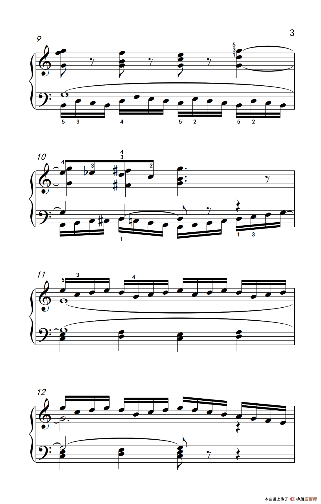 莫什科夫斯基 钢琴练习曲（第十首）