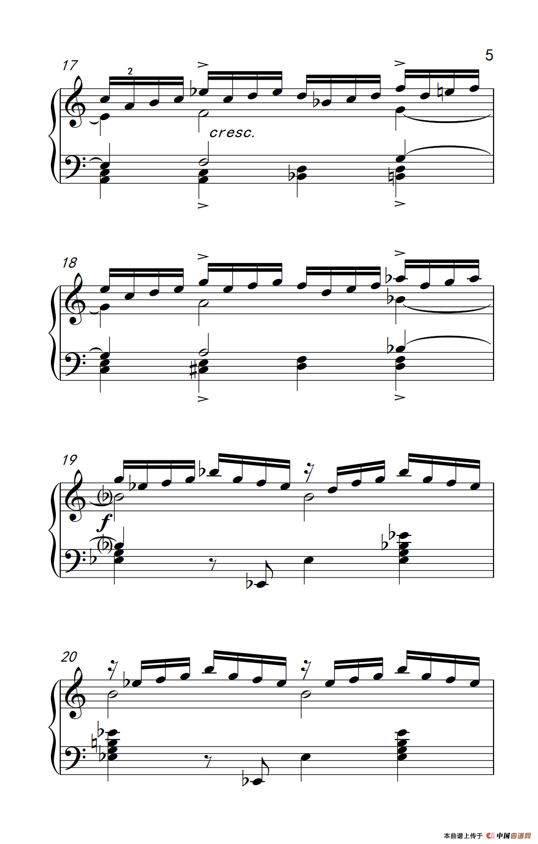 莫什科夫斯基 钢琴练习曲（第十首）