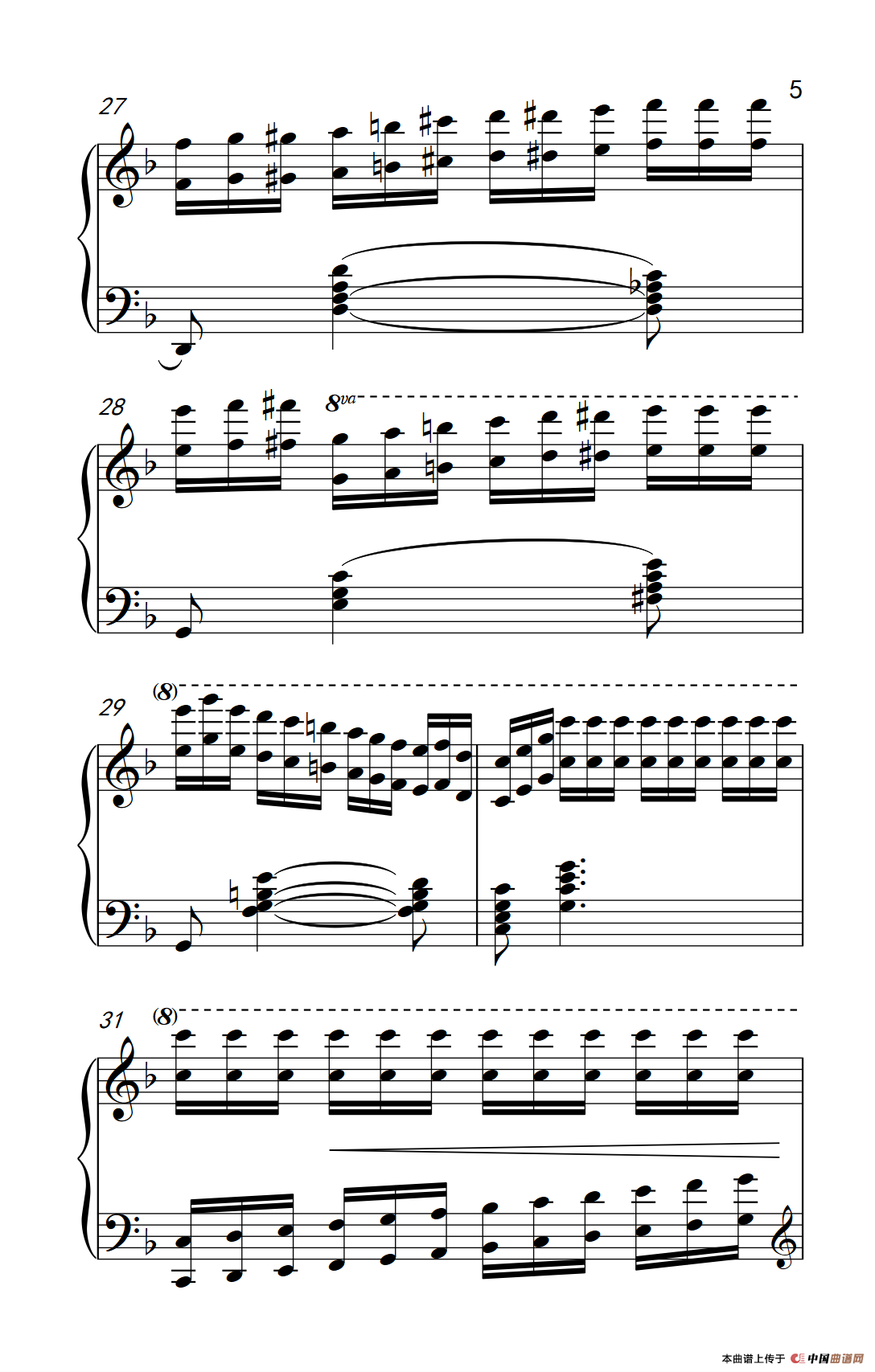 莫什科夫斯基 钢琴练习曲（第九首）