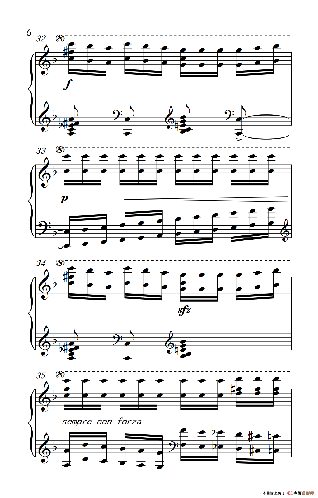 莫什科夫斯基 钢琴练习曲（第九首）