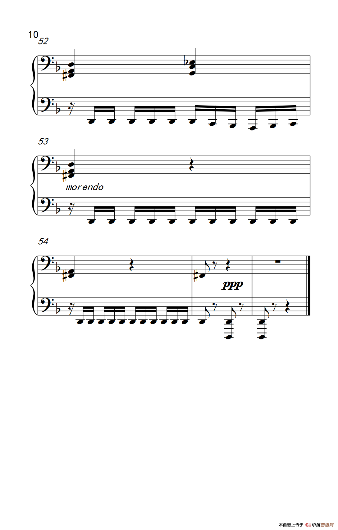 莫什科夫斯基 钢琴练习曲（第九首）