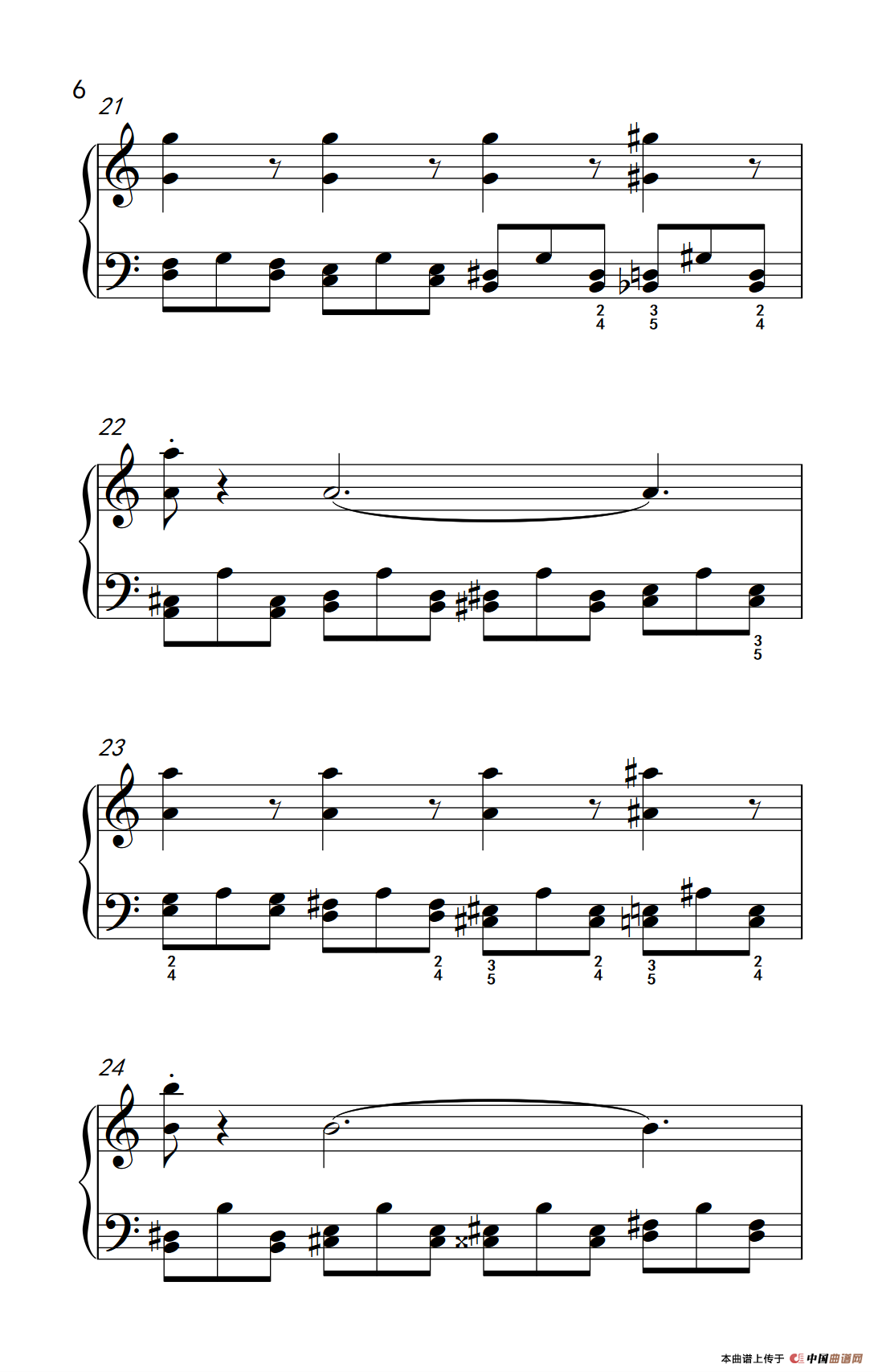 莫什科夫斯基 钢琴练习曲（第八首）