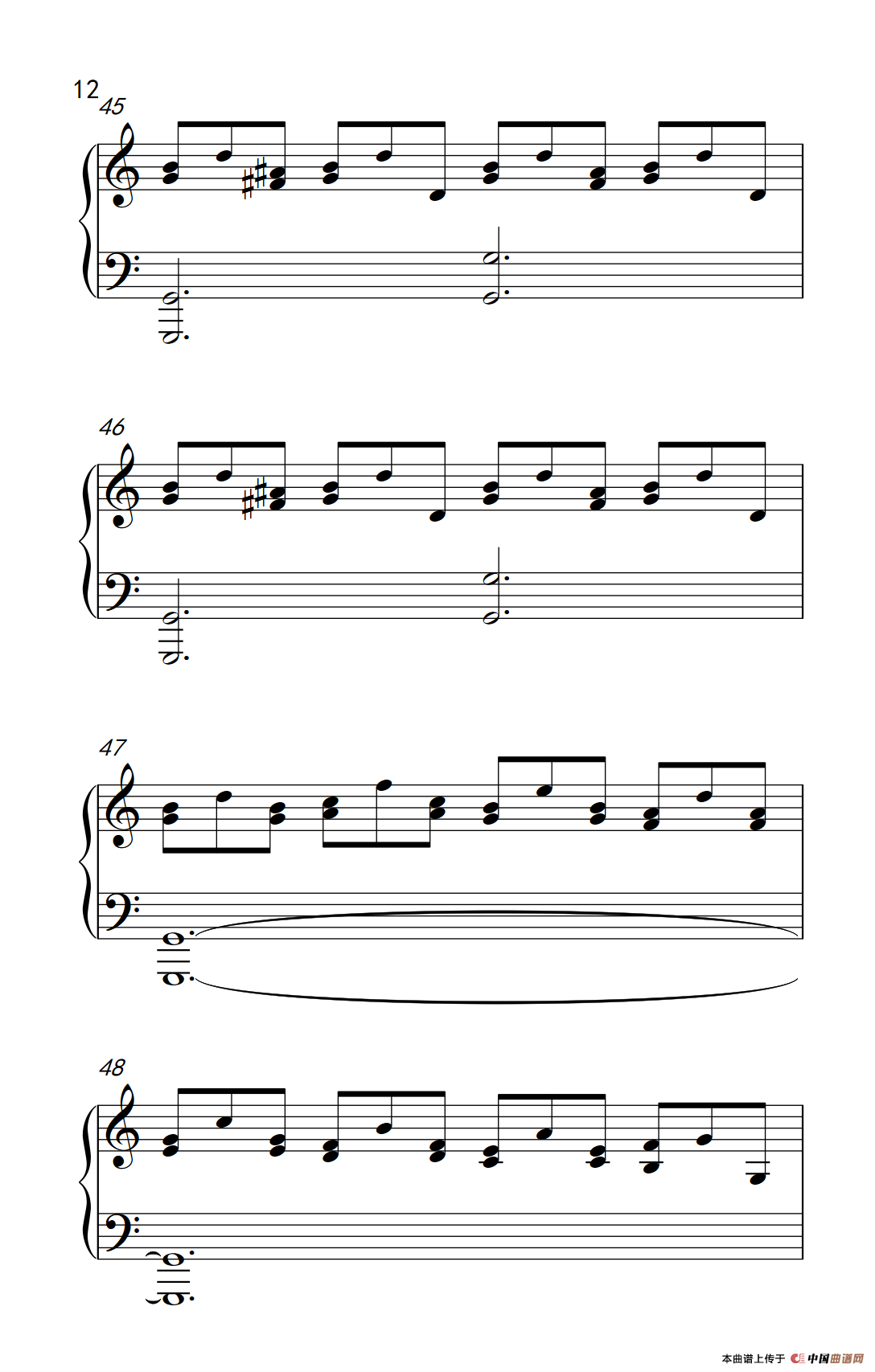 莫什科夫斯基 钢琴练习曲（第八首）