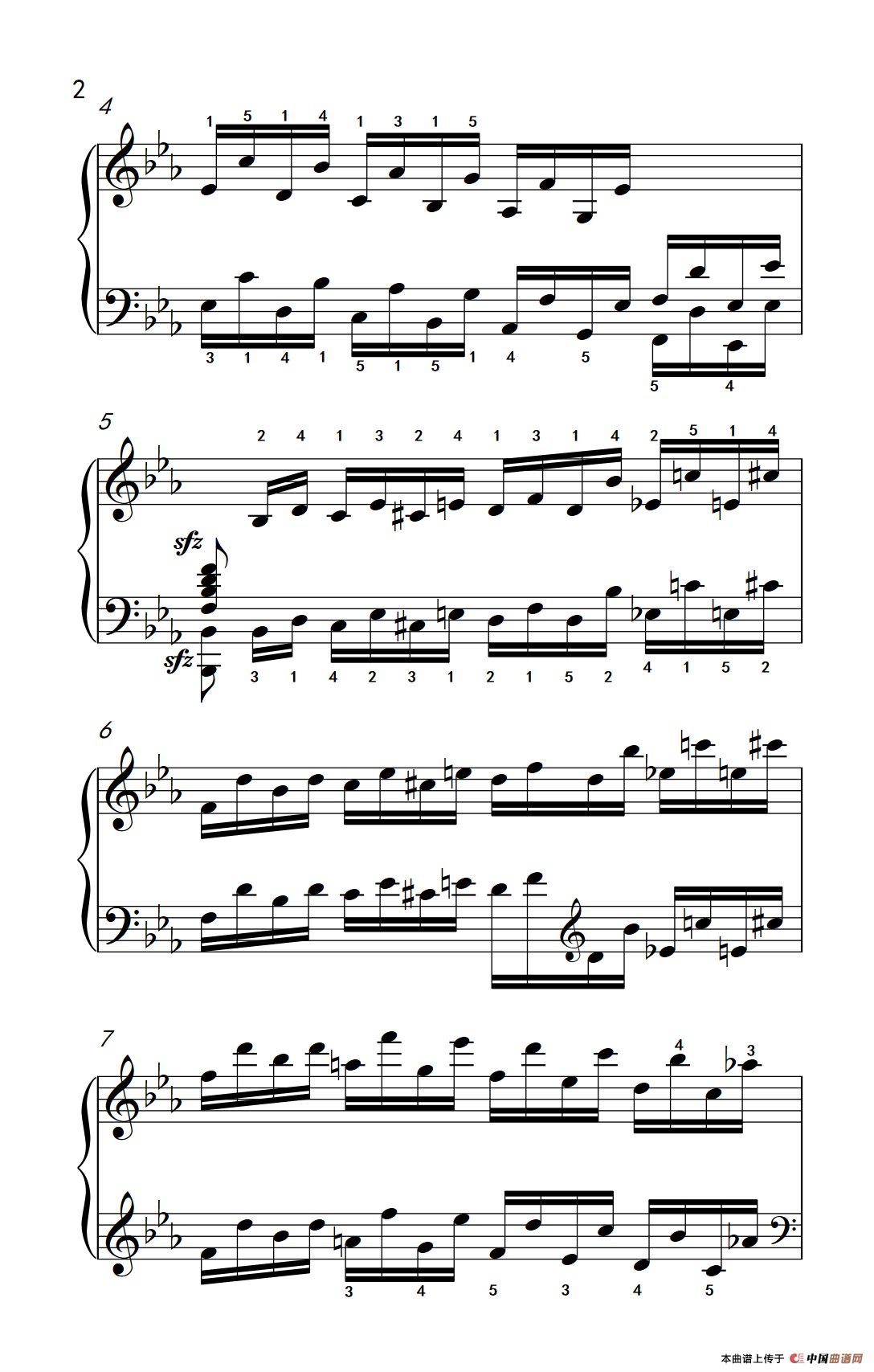 莫什科夫斯基 钢琴练习曲（第七首）