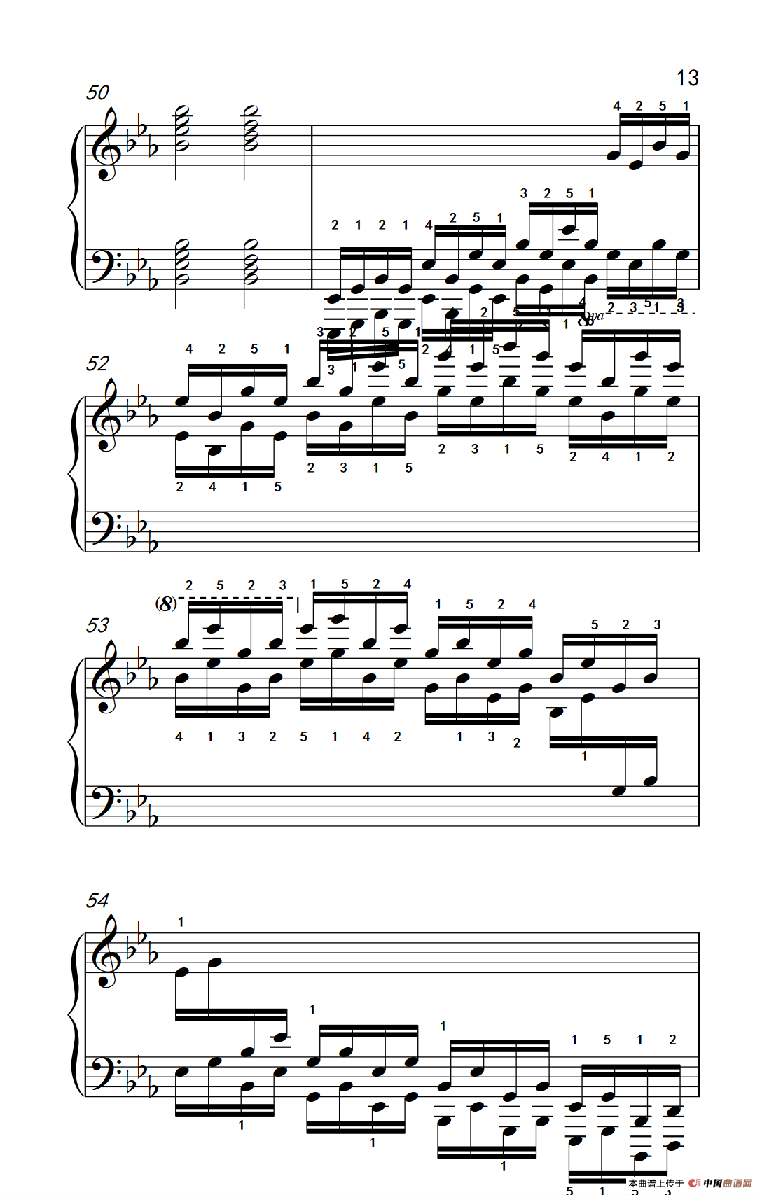 莫什科夫斯基 钢琴练习曲（第七首）