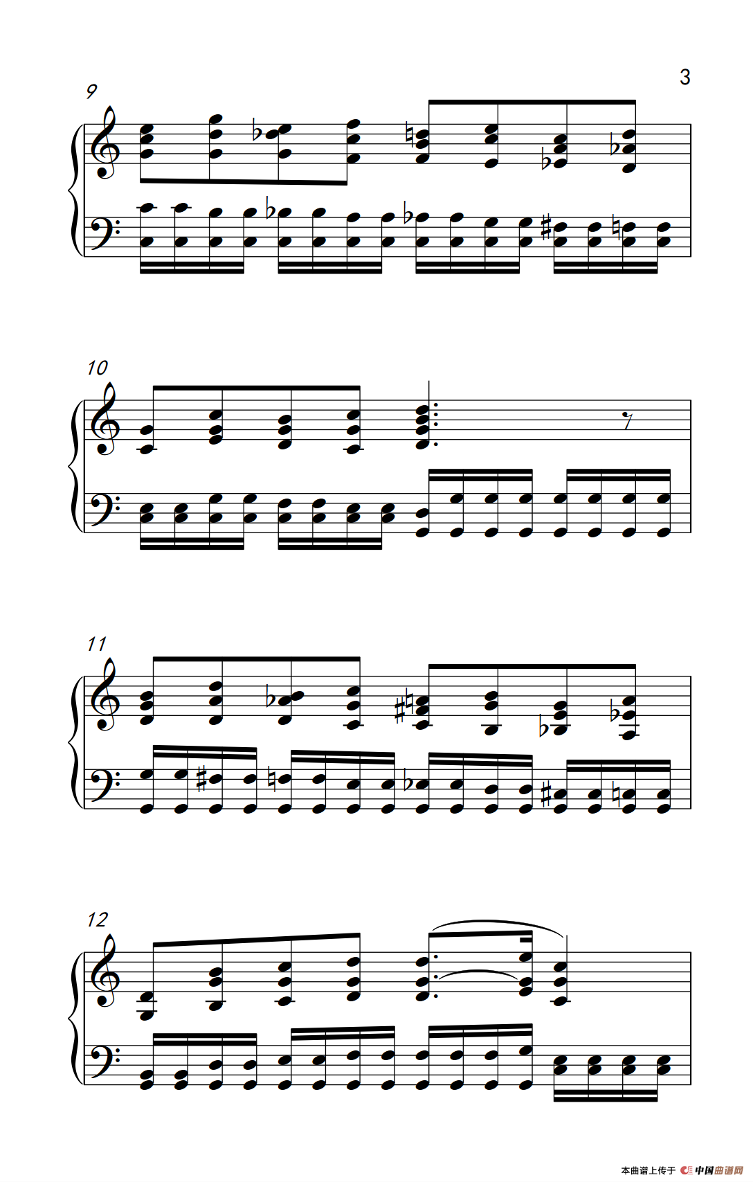 莫什科夫斯基 钢琴练习曲（第四首）