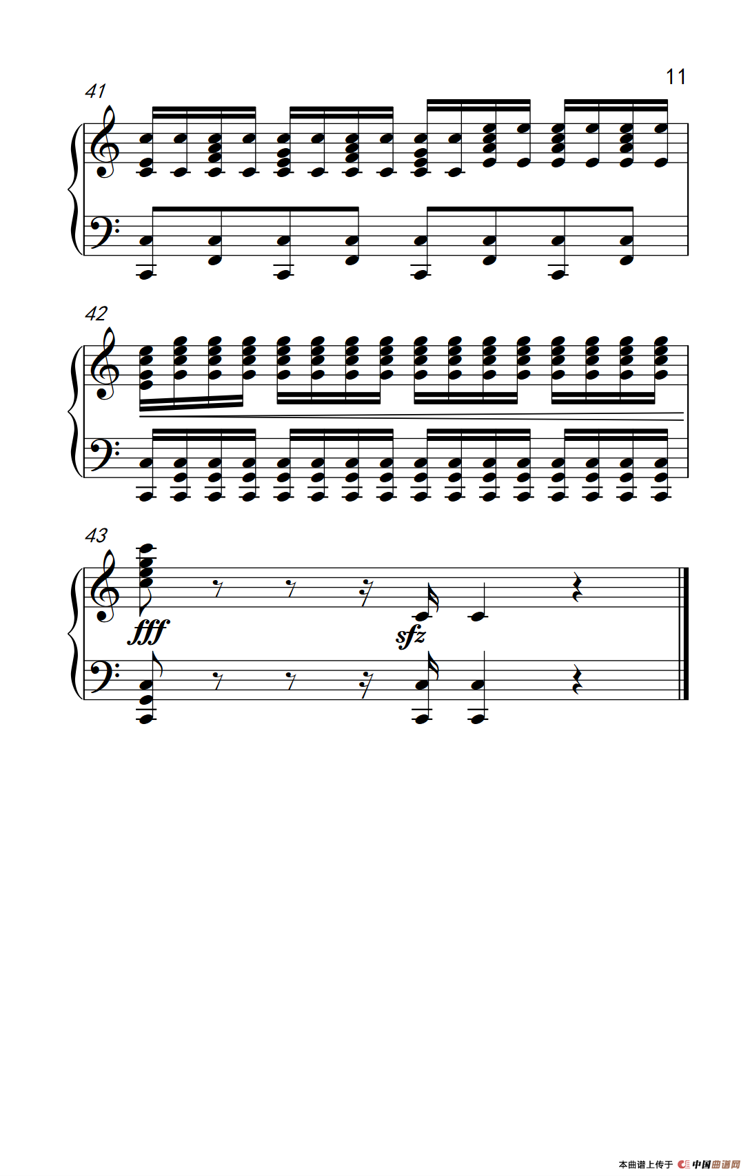 莫什科夫斯基 钢琴练习曲（第四首）