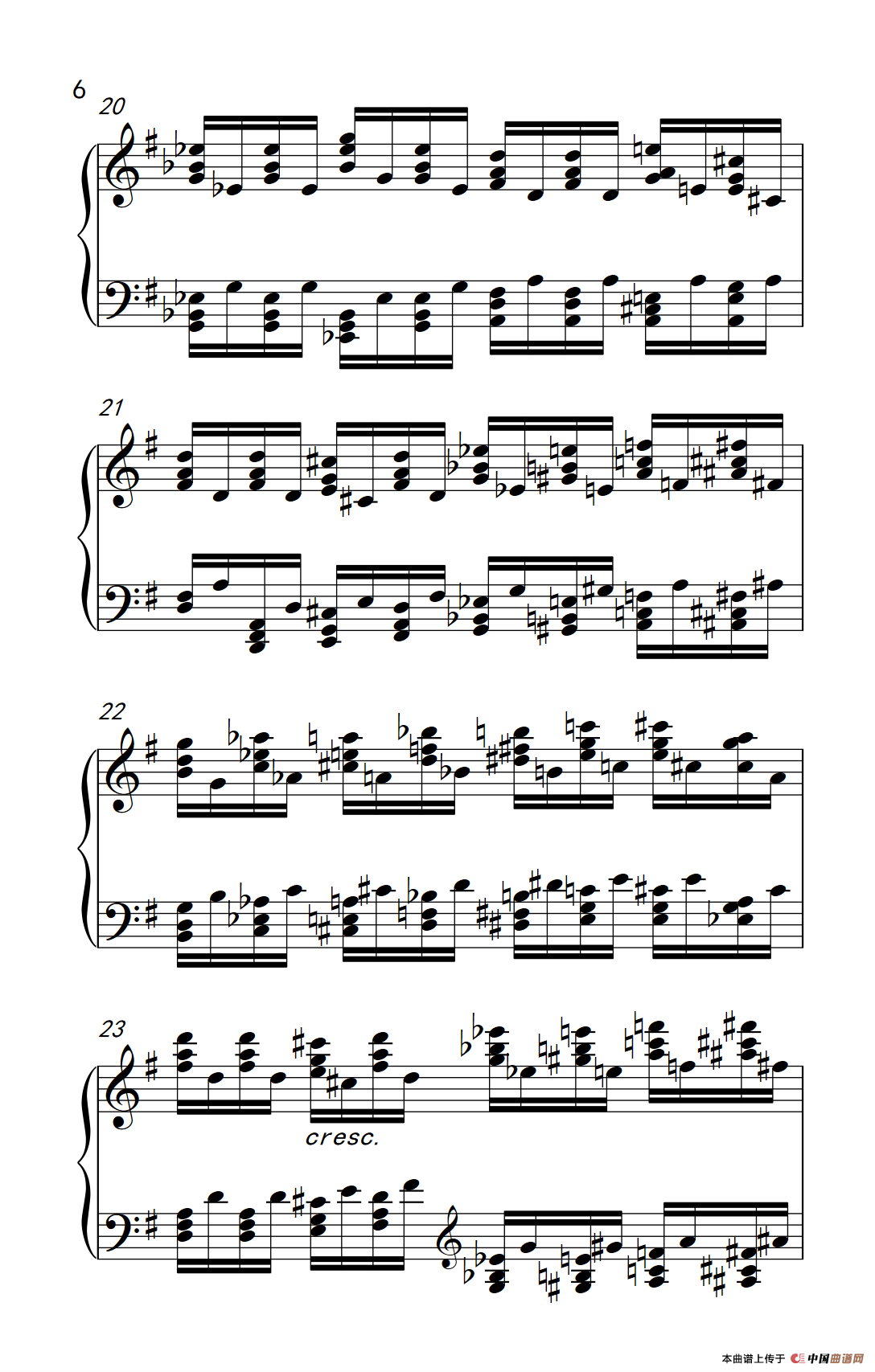 莫什科夫斯基 钢琴练习曲（第三首）