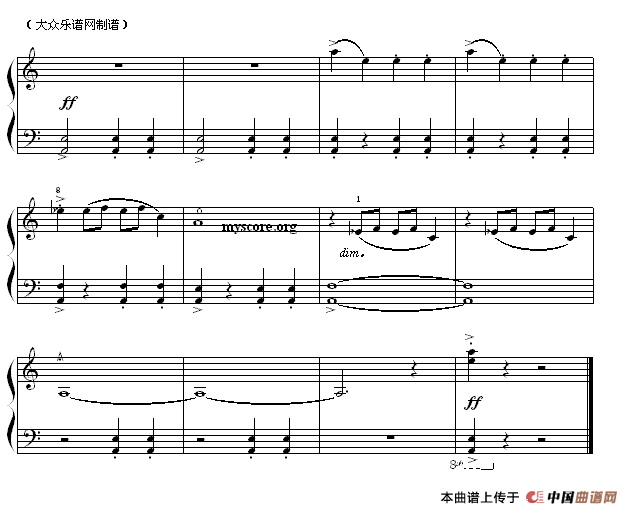 考级初级曲目：摇摆的印第安人