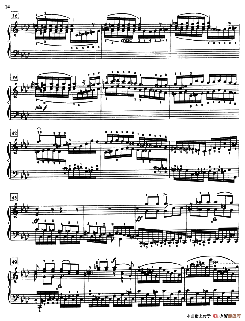 克莱门蒂练习曲（《名手之道》No.21）