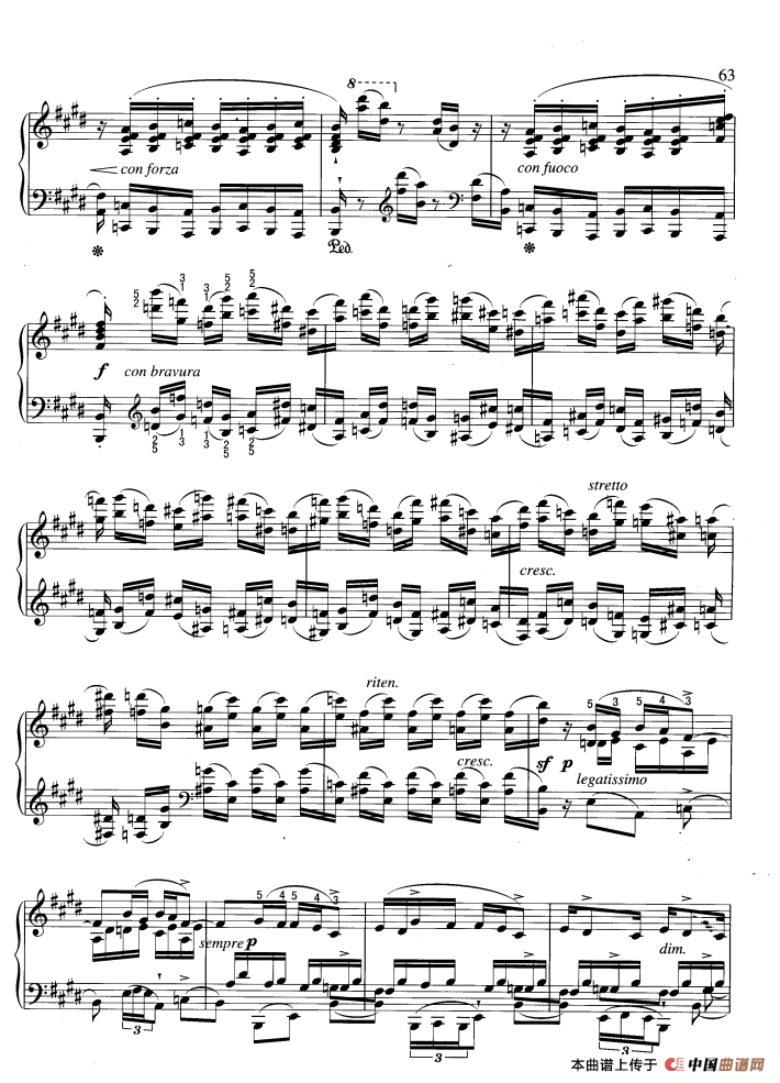 练习曲（Op.72 10-3）