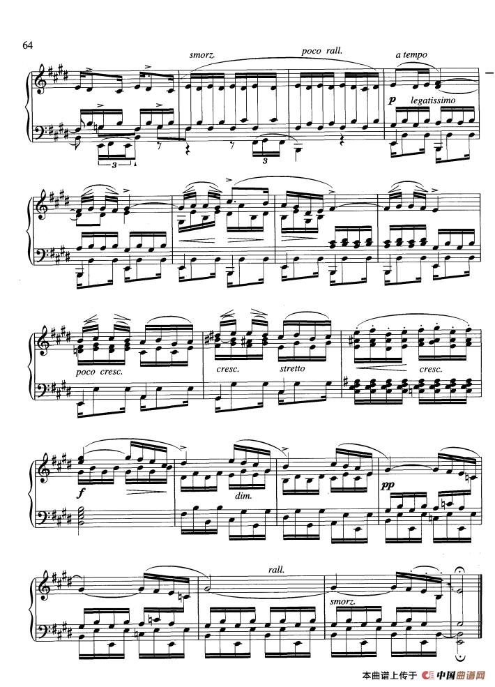 练习曲（Op.72 10-3）