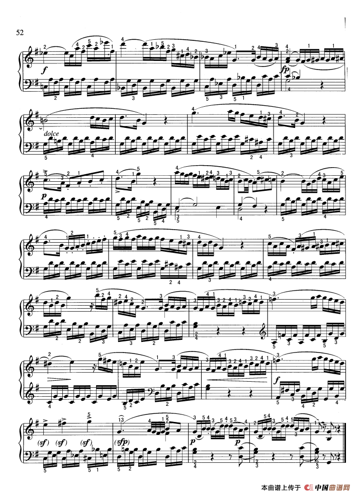 奏鸣曲（C大调 莫扎特作曲）