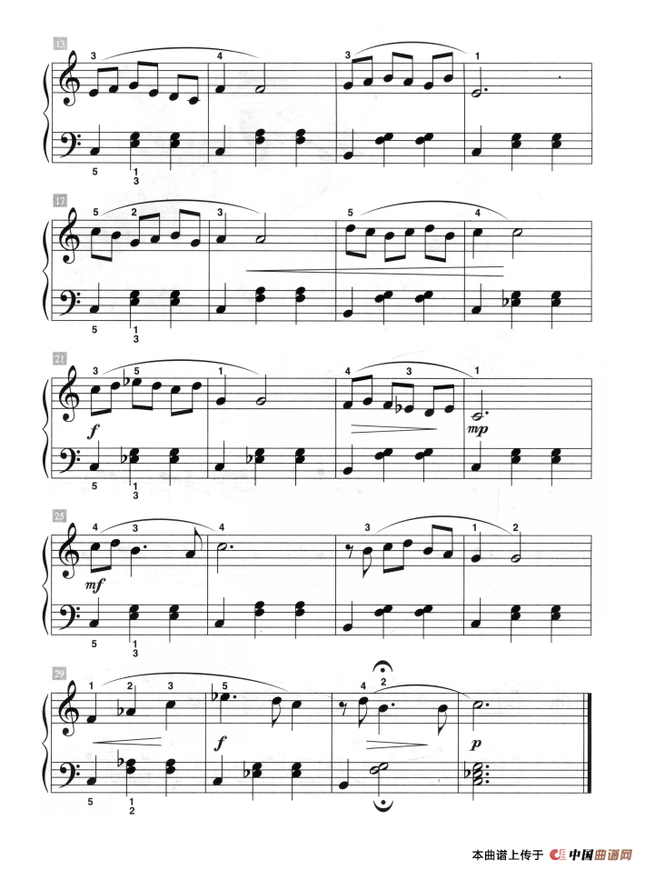 归来吧！苏联多（儿童古典钢琴小品）