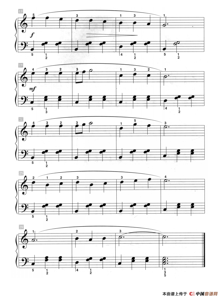 喜爱的圆舞曲（儿童古典钢琴小品）