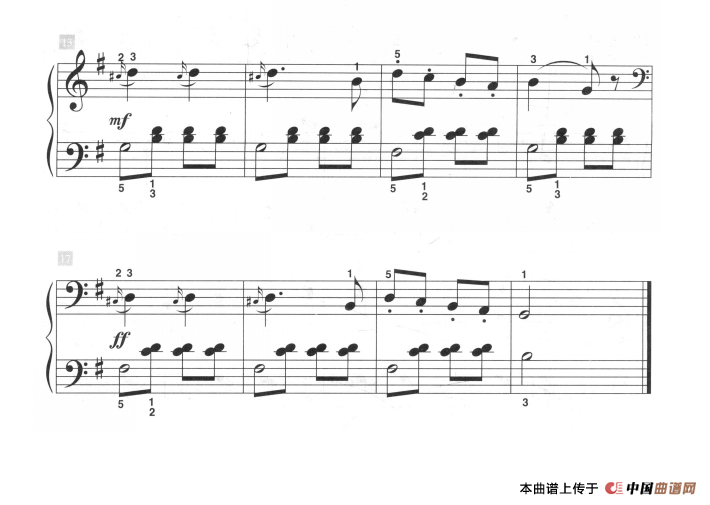 动物园的开饭（儿童古典钢琴小品）