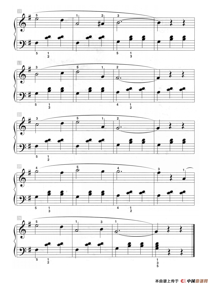 小孩的谢肉祭（儿童古典钢琴小品）