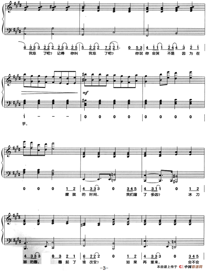 最长的电影（钢琴弹唱）