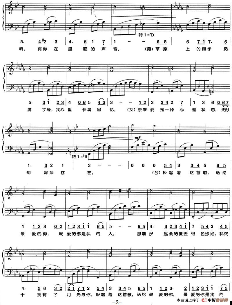 我们（钢琴弹唱）