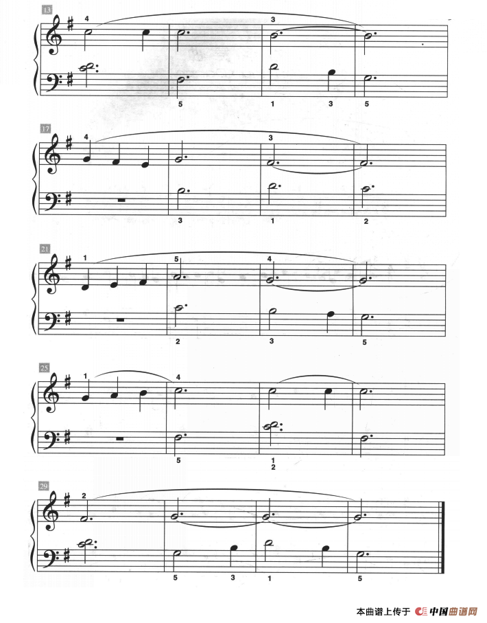 第五号交响曲（儿童古典钢琴小品）