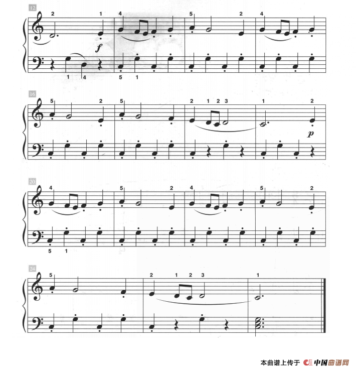 四季——春（儿童古典钢琴小品）