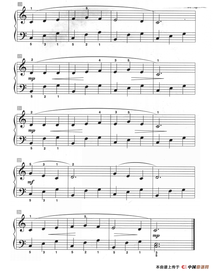 五月（儿童古典钢琴小品）