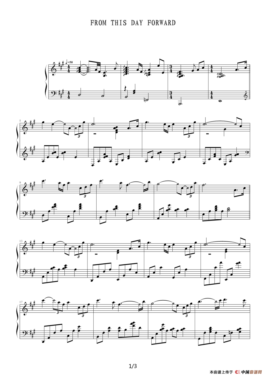 From This Day Forward