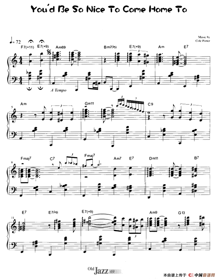 Youd Be So Nice To Come Home To