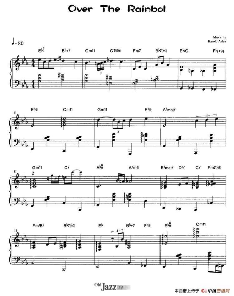 Over The Rainbol（跨越彩虹）