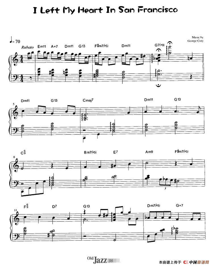 I Left My Heart In San Francisco