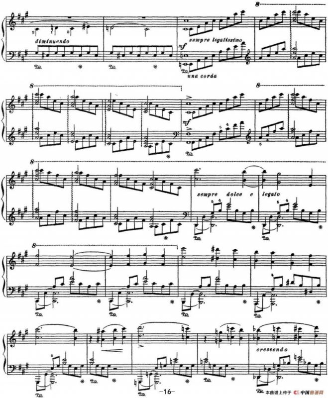 李斯特 旅游岁月 第三集 S.163 No.3 艾斯特庄园的绿柏2