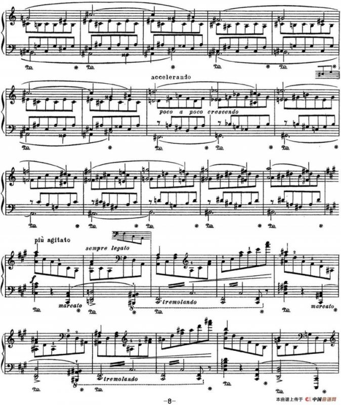 李斯特 旅游岁月 第三集 S.163 No.2 艾斯特庄园的绿柏1