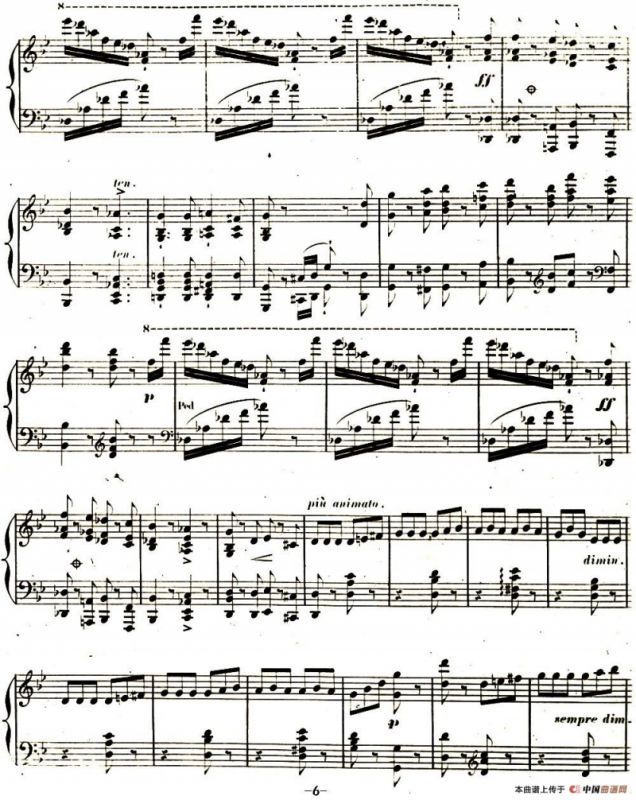 李斯特 旅游岁月 第二集遗补 威尼斯和拿波里 S.162 No.3 塔兰泰拉舞曲