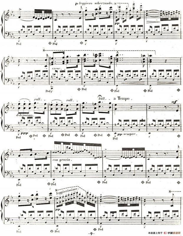 李斯特 旅游岁月 第二集遗补 威尼斯和拿波里 S.162 No.3 塔兰泰拉舞曲