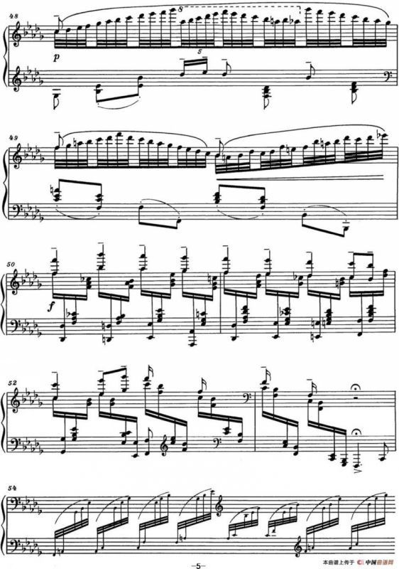 巴拉基列夫 改编钢琴曲《云雀》（格林卡）