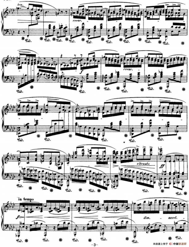 肖邦 叙事曲4 f小调 Chopin Ballade No.4 Op.52