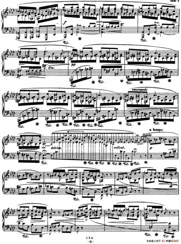 肖邦 叙事曲4 f小调 Chopin Ballade No.4 Op.52