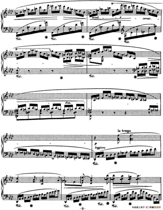 肖邦 叙事曲4 f小调 Chopin Ballade No.4 Op.52