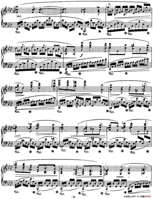 肖邦 叙事曲4 f小调 Chopin Ballade No.4 Op.52