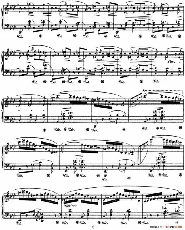 肖邦 叙事曲3 降A大调 Chopin Ballade No.3 Op.47