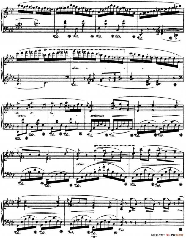 肖邦 叙事曲3 降A大调 Chopin Ballade No.3 Op.47