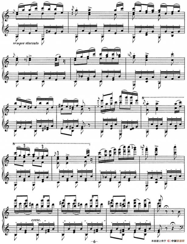 李斯特 匈牙利狂想曲 Hungarian Rhapsodies S.244 No.10