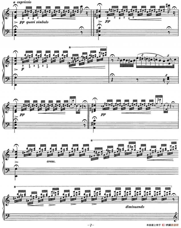 李斯特 匈牙利狂想曲 Hungarian Rhapsodies S.244 No.10