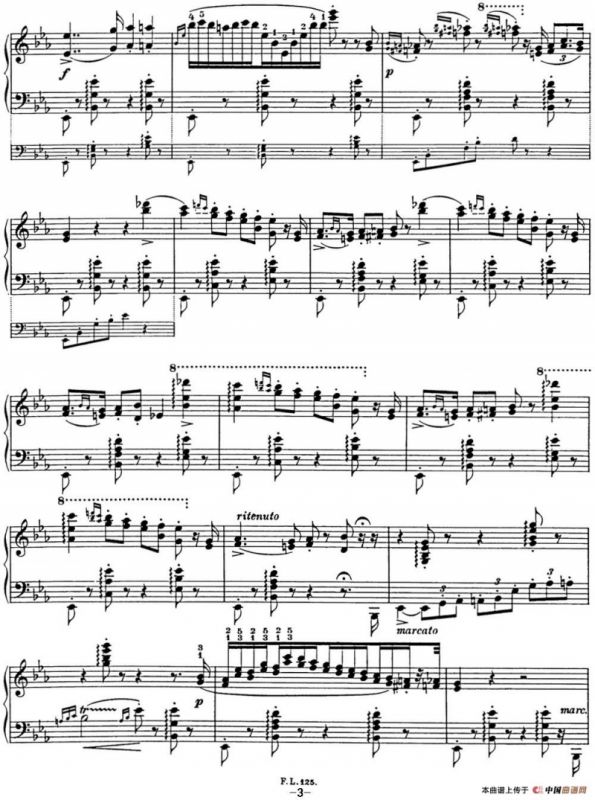 李斯特 匈牙利狂想曲 Hungarian Rhapsodies S.244 No.9