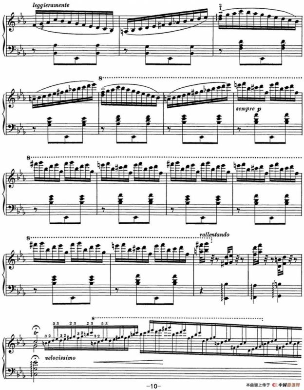 李斯特 匈牙利狂想曲 Hungarian Rhapsodies S.244 No.9