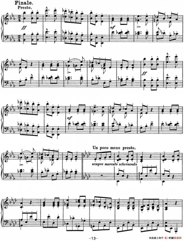 李斯特 匈牙利狂想曲 Hungarian Rhapsodies S.244 No.9