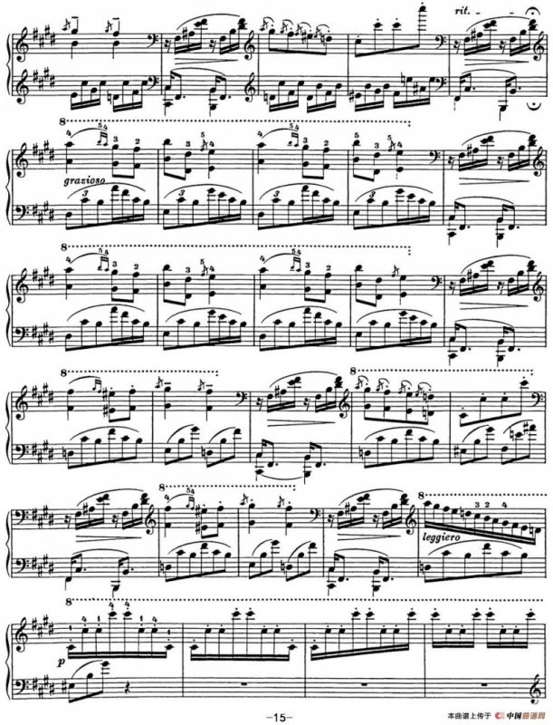 李斯特 匈牙利狂想曲 Hungarian Rhapsodies S.244 No.9