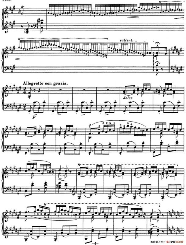 李斯特 匈牙利狂想曲 Hungarian Rhapsodies S.244 No.8