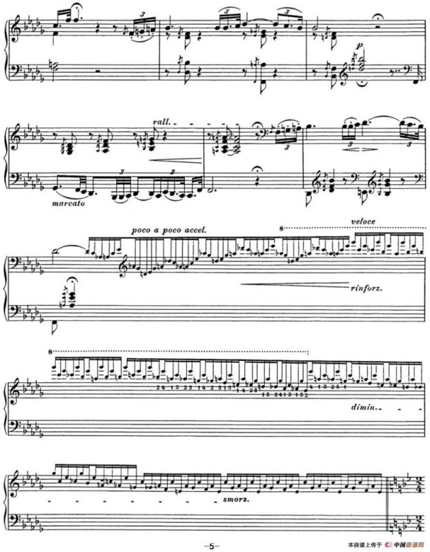 李斯特 匈牙利狂想曲 Hungarian Rhapsodies S.244 No.6