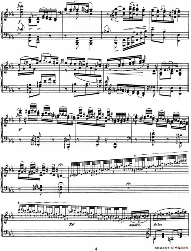 李斯特 匈牙利狂想曲 Hungarian Rhapsodies S.244 No.4
